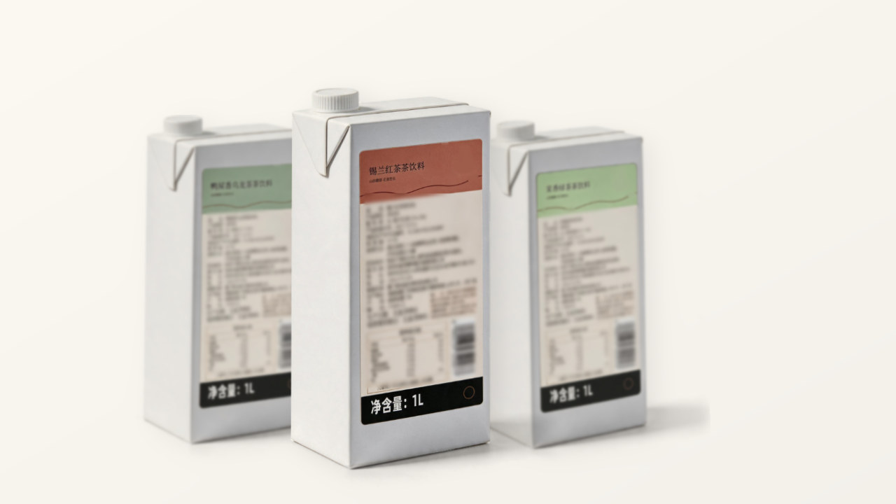 Ambient tea concentrates in 1 L cartons